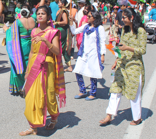 India Cultural Garden in Parade of Flags 2022
